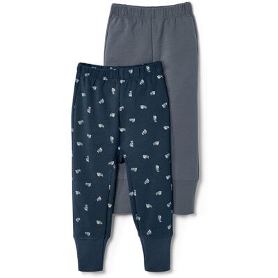 Tchibo - 2 Baby-Sweathosen - Baby - Gr. 50/56 - dunkelblau Tchibo - 2 Baby-Sweathosen - Baby - Gr. 50/56 - dunkelblau