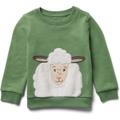 Tchibo - Kinder-Sweatshirt mit angerauter Innenseite - Jungen - Gr. 122/128 - grün Tchibo - Kinder-Sweatshirt mit angerauter Innenseite - Jungen - Gr. 122/128 - grün