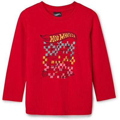 Tchibo - Kinder-Langarmshirt »Hot Wheels« - Jungen - Gr. 110/116 - rot/print Tchibo - Kinder-Langarmshirt »Hot Wheels« - Jungen - Gr. 110/116 - rot/print