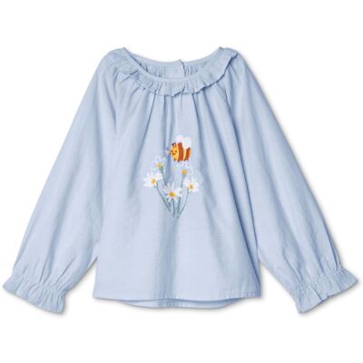 Tchibo - Kinder-Chambray-Bluse - Jungen - Gr. 110/116 - hellblau Tchibo - Kinder-Chambray-Bluse - Jungen - Gr. 110/116 - hellblau