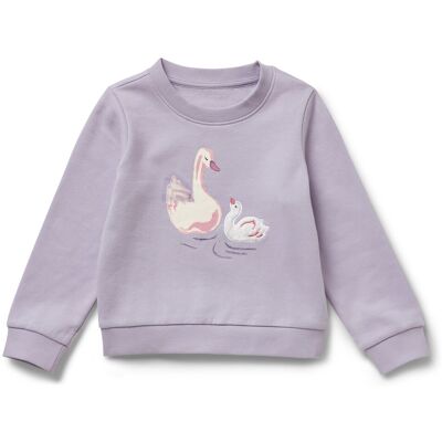 Tchibo - Kinder-Sweatshirt mit angerauter Innenseite - Jungen - Gr. 122/128 - lila Tchibo - Kinder-Sweatshirt mit angerauter Innenseite - Jungen - Gr. 122/128 - lila