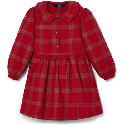Tchibo - Kleinkind-Webkleid - Gr. 110/116 - rot Tchibo - Kleinkind-Webkleid - Gr. 110/116 - rot