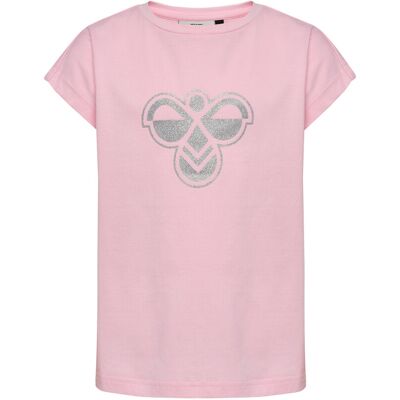 hummel® Hmljr Reg T-Shirt Big Bee - Gr. 122/128 - rosa hummel® Hmljr Reg T-Shirt Big Bee - Gr. 122/128 - rosa