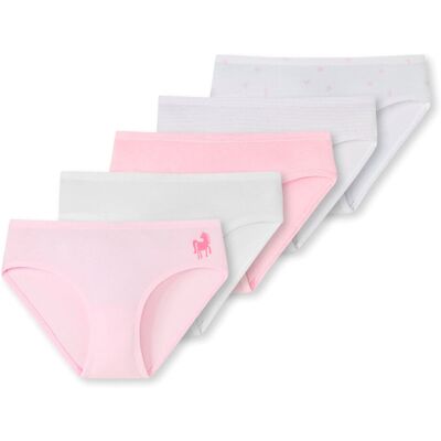 5 Schiesser Kinder-Slips - Kinder - Gr. 104 - weiss 5 Schiesser Kinder-Slips - Kinder - Gr. 104 - weiss