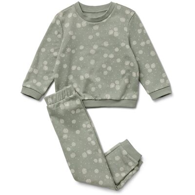 Tchibo - Sweat-Kombi - Baby - Gr. 86/92 - weiss/print Tchibo - Sweat-Kombi - Baby - Gr. 86/92 - weiss/print