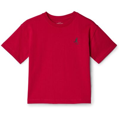 Tchibo - Kinder-Heavy-T-Shirt mit überschnittenen Schultern - Jungen - Gr. 158/164 - schwarz Tchibo - Kinder-Heavy-T-Shirt mit überschnittenen Schultern - Jungen - Gr. 158/164 - schwarz