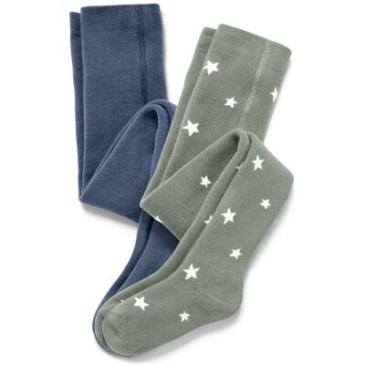 Tchibo - 2 Kinder-Thermostrumpfhosen - Jungen - Gr. 110/116 - weiß Tchibo - 2 Kinder-Thermostrumpfhosen - Jungen - Gr. 110/116 - weiß