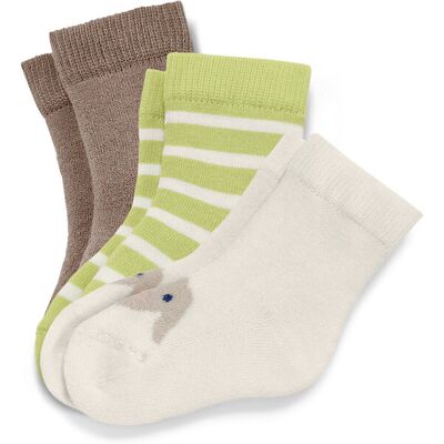 Tchibo - 3 Paar Babysocken - Baby - Gr. 16-18 - weiss Tchibo - 3 Paar Babysocken - Baby - Gr. 16-18 - weiss