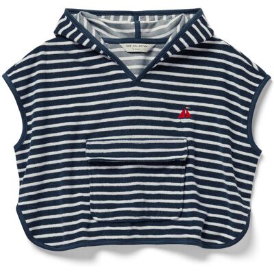 Tchibo - Frottierponcho - Jungen - Gr. 110/116 - weiss Tchibo - Frottierponcho - Jungen - Gr. 110/116 - weiss