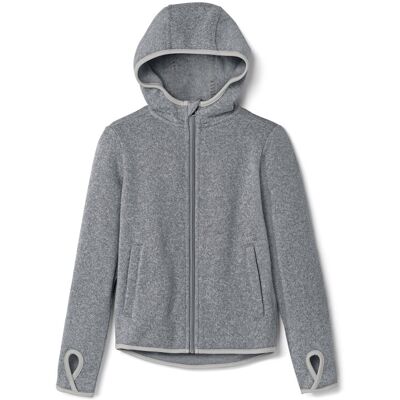Tchibo - Kinder-Strickfleecejacke - Gr. 134/140 - grau Tchibo - Kinder-Strickfleecejacke - Gr. 134/140 - grau