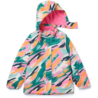 Tchibo - Kinder-Skijacke - Gr. 146/152 - pink/print Tchibo - Kinder-Skijacke - Gr. 146/152 - pink/print