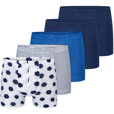 5 Schiesser Kinder-Slipboxer - Kinder - Gr. 98 - dunkelblau 5 Schiesser Kinder-Slipboxer - Kinder - Gr. 98 - dunkelblau