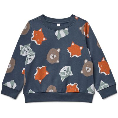 Tchibo - Kinder-Sweatshirt mit angerauter Innenseite - Baby - Gr. 74/80 - dunkelblau Tchibo - Kinder-Sweatshirt mit angerauter Innenseite - Baby - Gr. 74/80 - dunkelblau