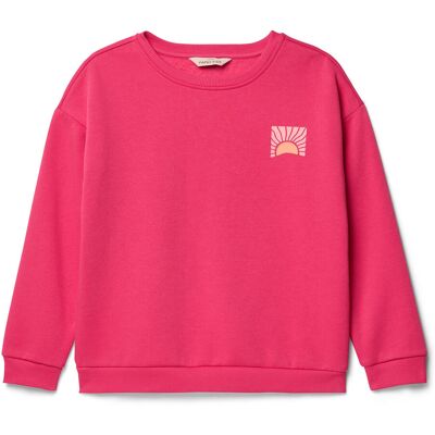 Tchibo - Kinder-Sweatshirt mit überschnittenen Schultern - Gr. 170/176 - rot Tchibo - Kinder-Sweatshirt mit überschnittenen Schultern - Gr. 170/176 - rot