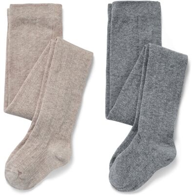 Tchibo - 2 Paar Kinder-Strumpfhosen - Jungen - Gr. 110/116 - beige Tchibo - 2 Paar Kinder-Strumpfhosen - Jungen - Gr. 110/116 - beige