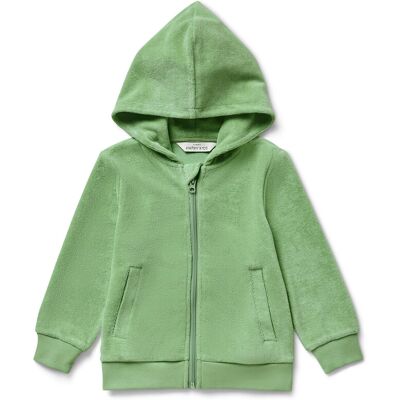 Tchibo - Kinder-Frottier-Jacke - Jungen - Gr. 122/128 - grün Tchibo - Kinder-Frottier-Jacke - Jungen - Gr. 122/128 - grün