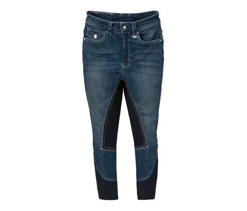 Tchibo - USG-Jeans-Reithose - Dunkelblau -Kinder - Gr.: 146 Polyurethan Blue 146