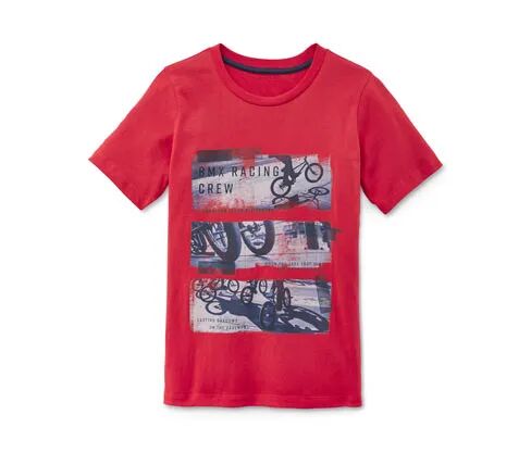 Tchibo - T-Shirt - Rot -Kinder - 100% Baumwolle - Gr.: 134/140 Baumwolle Rot 134/140