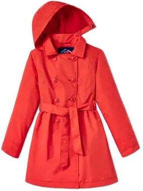 Tchibo - Allwetter-Trenchcoat mit recyceltem Material - Orange -Kinder - 100% Baumwolle - Gr.: 134/140 Polyester  134/140