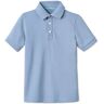 Tchibo - Poloshirt mit aufgesticktem Skateboard - Blau -Kinder - Gr.: 170/176 Baumwolle  170/176 unisex