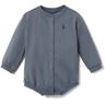 Tchibo - Baby-Sweat-Strampler - Dunkelblau -Baby - Gr.: 74/80 Baumwolle  74/80 unisex