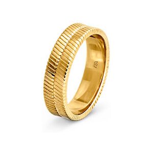 Tchibo - 925 Silber Ring Heringbone - Gold - Gr.: 18 925 Silber, vergoldet  18 female