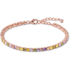 Tchibo - 925 Silber Armband Tennis Multicolor - gold Tchibo - 925 Silber Armband Tennis Multicolor - gold