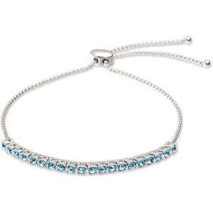 Tchibo - Tennisarmband mit Glaskristallsteinen - silber Tchibo - Tennisarmband mit Glaskristallsteinen - silber