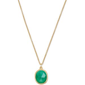 Tchibo - Kette mit grünem Glaskristallstein - grün Tchibo - Kette mit grünem Glaskristallstein - grün