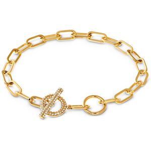 Tchibo - Armband Toggle mit Kristallbesatz - weiss Tchibo - Armband Toggle mit Kristallbesatz - weiss