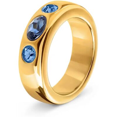 Tchibo - Ring »Iconic« - Damen - Gr. 19 - blau Tchibo - Ring »Iconic« - Damen - Gr. 19 - blau