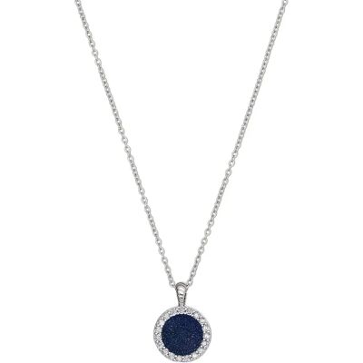 Tchibo - 925 Silber Kette »Stardust« - schwarz Tchibo - 925 Silber Kette »Stardust« - schwarz