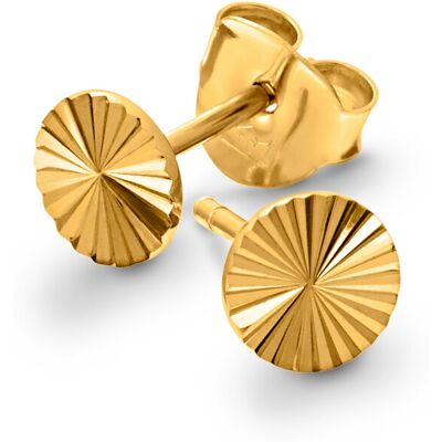 Tchibo - 925 Silber Ohrstecker vergoldet mit Sonnenschliff - gold Tchibo - 925 Silber Ohrstecker vergoldet mit Sonnenschliff - gold