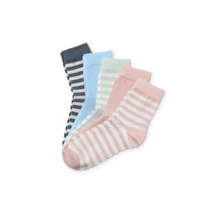 Tchibo - 5 Paar Socken - Mehrfarbig - Gr.: 39-42 Baumwolle  39-42 female