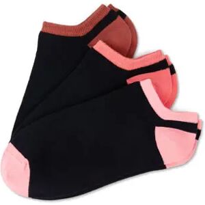 Tchibo - 3 Paar Damen-Sneakersocken - Schwarz - Gr.: 39-41 Baumwolle  39-41 female