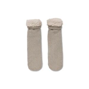 Tchibo - Hausschuh-Socken - Weiss/Meliert - Gr.: 41 Polyester  41 female