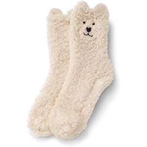 Tchibo - 1 Paar Teddy-Kuschelsocken - Gr. 35-38 - weiß Tchibo - 1 Paar Teddy-Kuschelsocken - Gr. 35-38 - weiß