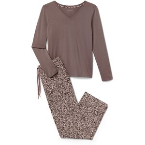 Tchibo - Pyjama-Set - Damen - Gr. L - braun Tchibo - Pyjama-Set - Damen - Gr. L - braun