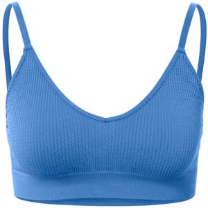 Tchibo - Seamless-Bustier mit Struktur - Damen - Gr. M - blau Tchibo - Seamless-Bustier mit Struktur - Damen - Gr. M - blau
