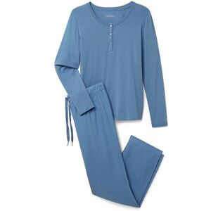 Tchibo - Flanell-Pyjama-Set - Damen - Gr. XS - blau Tchibo - Flanell-Pyjama-Set - Damen - Gr. XS - blau