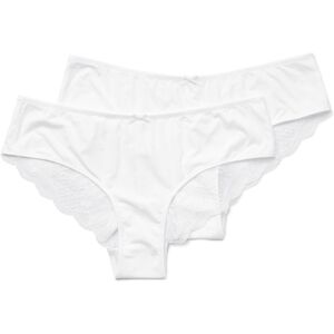 Tchibo - 2 Brazilslips - Damen - Gr. M - weiss Tchibo - 2 Brazilslips - Damen - Gr. M - weiss