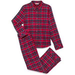 Tchibo - Flanell-Pyjama - Damen - Gr. 40 - rot/kariert Tchibo - Flanell-Pyjama - Damen - Gr. 40 - rot/kariert