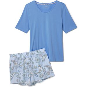Tchibo - Shorty-Pyjama-Set - Damen - Gr. S - hellblau/paisley Tchibo - Shorty-Pyjama-Set - Damen - Gr. S - hellblau/paisley