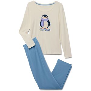 Tchibo - Pyjama - Damen - Gr. L - creme Tchibo - Pyjama - Damen - Gr. L - creme