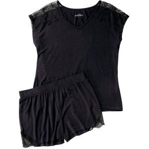 Tchibo - Shorty-Pyjama - Damen - Gr. S - schwarz Tchibo - Shorty-Pyjama - Damen - Gr. S - schwarz