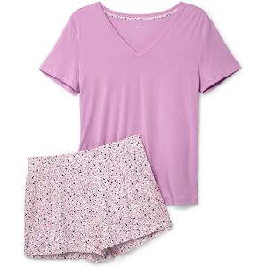 Tchibo - Shorty-Pyjama - Damen - Gr. M - creme/print Tchibo - Shorty-Pyjama - Damen - Gr. M - creme/print