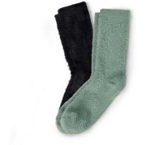 Tchibo - 2 Paar Kuschelsocken mit Effektgarn - Damen - Gr. 35-38 - schwarz Tchibo - 2 Paar Kuschelsocken mit Effektgarn - Damen - Gr. 35-38 - schwarz