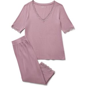 Tchibo - Pyjama-Set mit Spitze - Damen - Gr. S - rosa Tchibo - Pyjama-Set mit Spitze - Damen - Gr. S - rosa