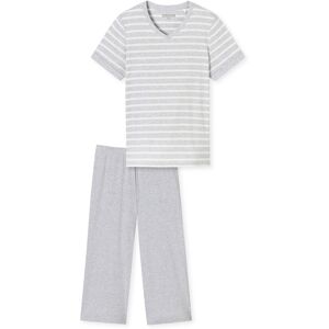 Schiesser 3/4-Pyjama - Damen - Gr. 38 - grau/gestreift Schiesser 3/4-Pyjama - Damen - Gr. 38 - grau/gestreift