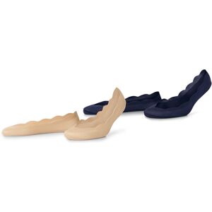 Tchibo - 2 Paar Magic-Cut-Füsslinge - Damen - Gr. 35-38 - dunkelblau Tchibo - 2 Paar Magic-Cut-Füsslinge - Damen - Gr. 35-38 - dunkelblau